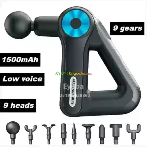 9 HEADS FASCIAL GUN MASSAGER in Ethiopia