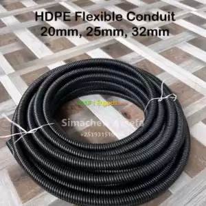 HDPE flexible conduit in Ethiopia