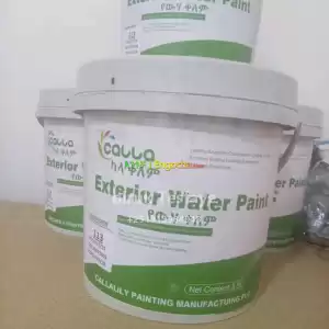 የውጭ እና የውስጥ የግርግዳ ቀለሞች Water paint interrior exterior / quartz in Ethiopia