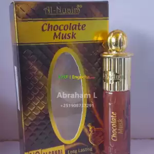 Al-Nuaim Chocolate Musk Attar – Long Lasting, Alcohol-Free Roll-On in Ethiopia
