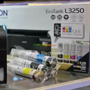 EPSON Ecotank L3250PRINTS BEYOND BORDERS.Print, scan, copyCompact integrated tank designH Price in Ethiopia