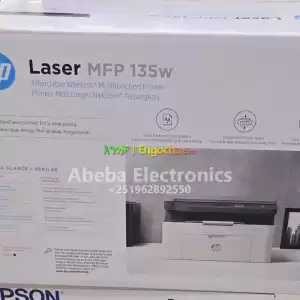 New arrival printer1/ Hp Laser  MFP 135wPrint ,scan,copyBlack print with wifiPrice  39,50 in Ethiopia