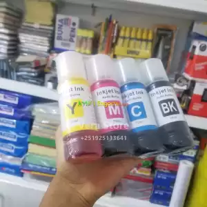 Premium Color Compatible Printer Ink Refill Bottle for Epson Inkjet Printers in Ethiopia