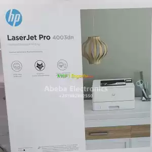 ️Hp Laser Jet Pro 4003dn ️Printer With cartoon ️Wifi ️Scan️Print Price 44,999birrCall in Ethiopia