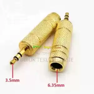 3.5mm Male to 6.5mm Female Headphone Earphone Audio Adapter in Ethiopia