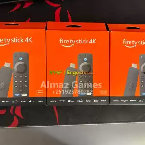 Amazon Fire TV Stick 4K (newest model) with AI-powered Fire TV Search, Wi-Fi 6, in Ethiopia