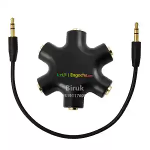 Audio Splitter 5 Way Sound Output Extension in Ethiopia