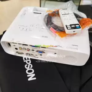 Brand New EPSON ProjectorWith manual  CD and cartoon Model name:  EB -X49Hardware interfa Price in Ethiopia