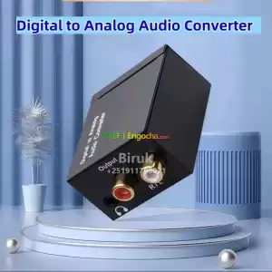 Digital to Analog Audio Converter With Optical Cable + Jack Price in Ethiopia