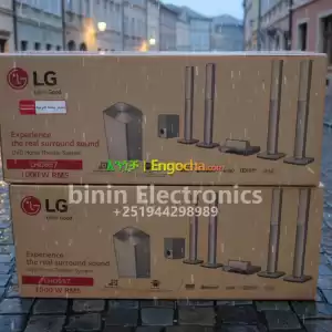 Lg DVD& Bluetooth Home theater 1000W deliver in Ethiopia