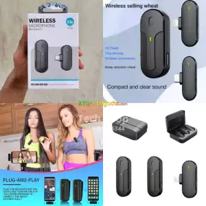 M8 Wireless Microphone + Charging Case Price in Ethiopia