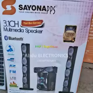 SAYONApps 3.1CH HOME THEATRE MULTIMEDIA SPEAKER (Tall Boy Series) in Ethiopia