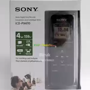 Sony Digital Voice Recorder ICD-PX470 New Packed in Ethiopia