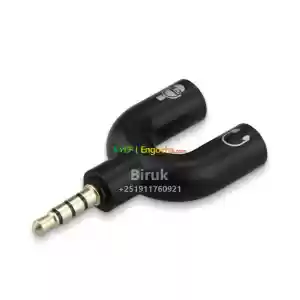 Y Dual Audio Splitter Speaker Mic in Ethiopia