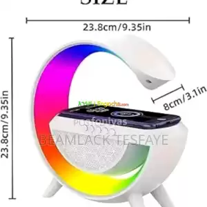 wireless charging speaker with bluetooth and led in Ethiopia