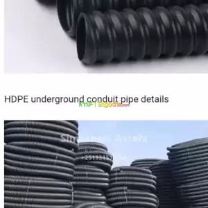 HDPE Under ground Conduit in Ethiopia