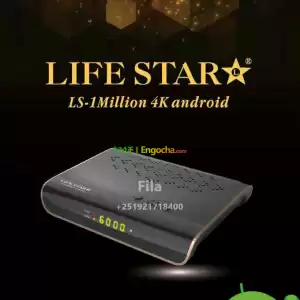 LIFESTAR 1MILION 4k in Ethiopia