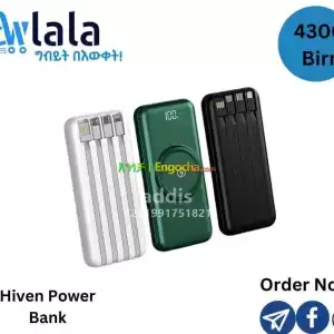 hiven power bank Price in Ethiopia