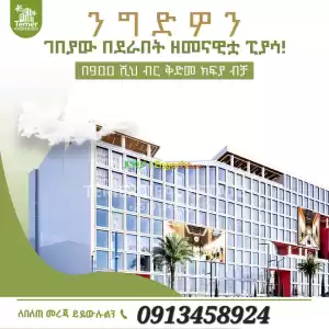 Temer Real Estate Shop For Sale Price in Ethiopia