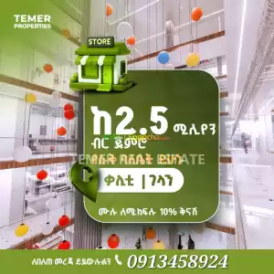 Temer Real Estate Shop For sale