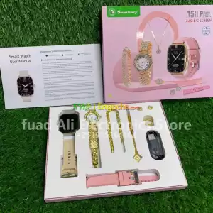 A58 smart watch/Smart watch/Smart watch package/Girl smart watch Price in Ethiopia