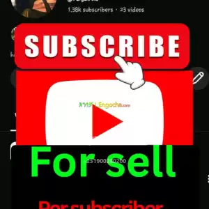 youtube account for sell Price in Ethiopia