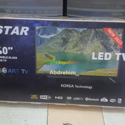 star Tv 40 inch double Glass
