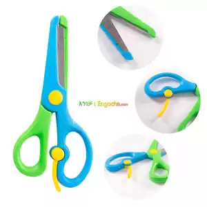 Children’S Assisted Scissors — Metal Blade With Safety Supporter Price in Ethiopia