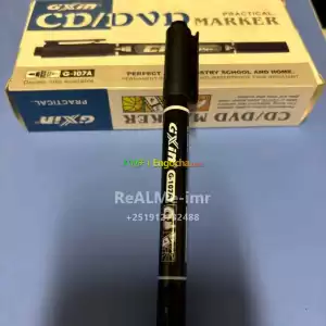 Gixin Cd/DVD Permanent Marker – Dual Tip (0.5 Mm 1 Mm), Pack of 12 Price in Ethiopia