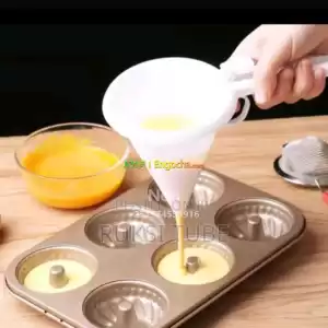 Hand-Held Batter Funnel Chocolate Pancake Cupcake Tools Cookie Mold Price in Ethiopia