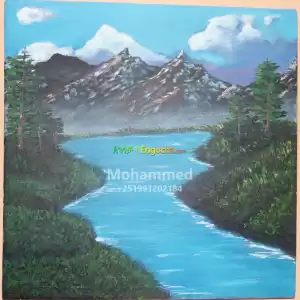 acrylic painting 60cm x 60cm Price in Ethiopia