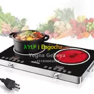 Saachi Double Hot Plate Electric Stove in Ethiopia
