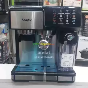 Sonifer 3 in 1 espresso coffee machine in Ethiopia