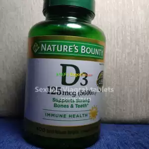 Vitamin D - 5000 Iu (125mcg) (USA Vitamin D3) Price in Ethiopia