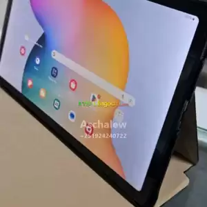 NEW SAMSUNG GALAXY TABWith Universal Pen & Safety cover Samsung Tab  S6 Lite🥢64gb Storage Price in Ethiopia