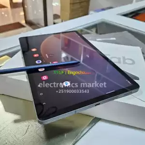 New Samsung Galaxy Tab S9 FE 5G,SIM Support ️status; Boxed New Condition cellular and rel in Ethiopia