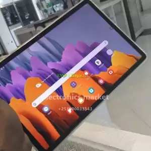 SAMSUNG Galaxy TAB S7With Pen 🥢 128gb Storage 🥢6 GB Ram with Pen and Cover Plus Screen Co in Ethiopia