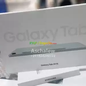 Samsung Galaxy Tab S9 FE128GB by 6GB RAM  Build- Glass front, aluminum frame, aluminum ba in Ethiopia