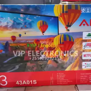ANDA 43"iNCH TV SMART 4K ANDROID NWE 2025 TV in Ethiopia