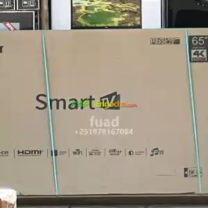BRIGHT 65 inchi double glass smart 4k 2024 tv in Ethiopia