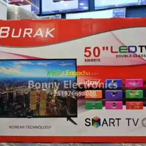 BURAK 50" 4K UHD SMART TV in Ethiopia