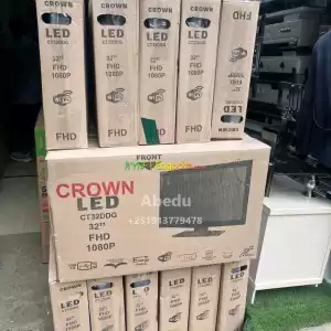 CROWN 32 inchi double glass 4k 2024 tv in Ethiopia