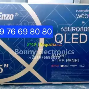 ENZO 65 INCH 4K QLED TV Price in Ethiopia