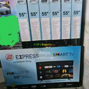 EXPRESS 55 inchi double glass smart 4k 2025 tv Price in Ethiopia