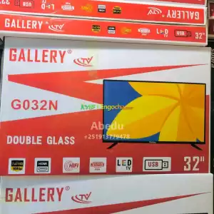 GALLERY 32 inchi double glass 4k 2024 tv in Ethiopia
