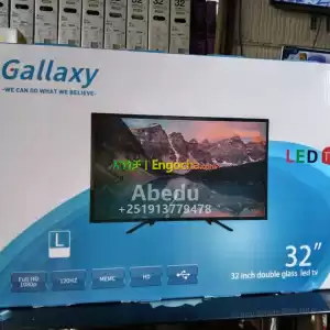 Gallaxy 32 inchi double glass 4k 2024 tv in Ethiopia