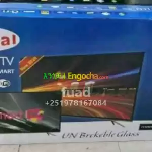 Global 55 inchi double glass smart 4k 2024 in Ethiopia