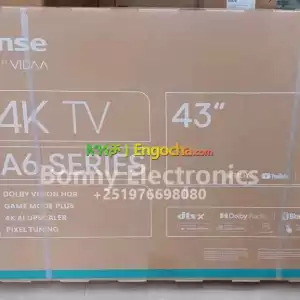 HISENSE VIDAA 43" 4K UHD SMART TV Price in Ethiopia