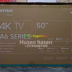 Hisense 50" Class A6 Series LED 4K UHD Smart Google TV in Ethiopia