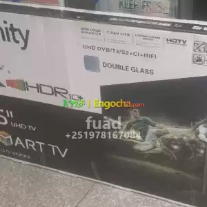 Infinity 55 inchi double glass smart 4k 2024 tv in Ethiopia